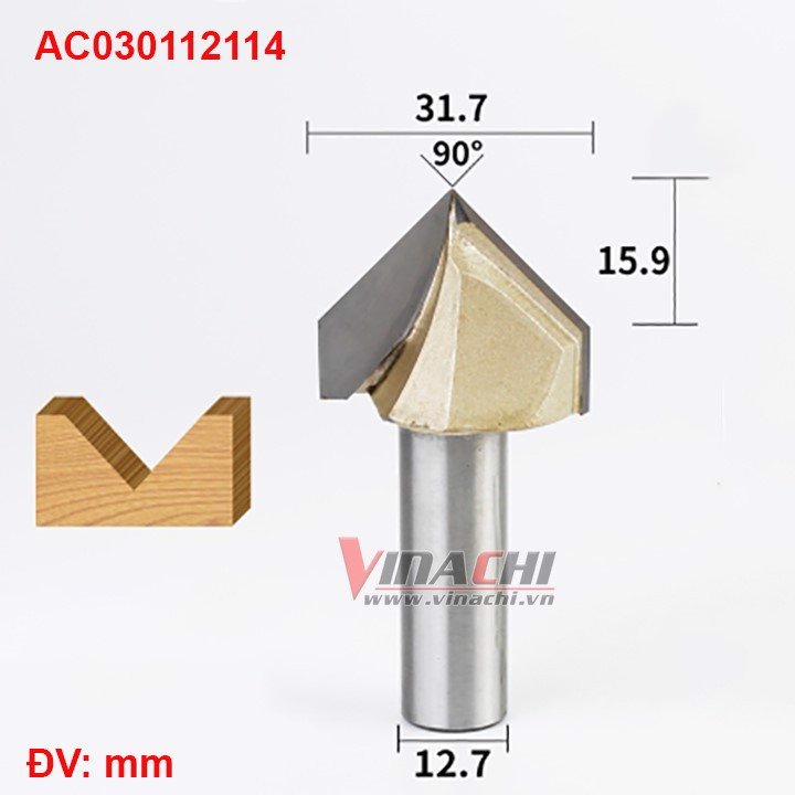 Mũi mòi V Tideway AC0301