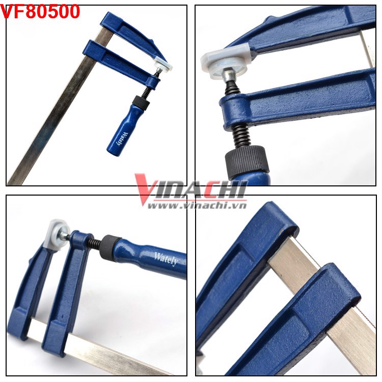 Vam F tay quay - 80x500mm - Kiểu 2 Vam F tay quay kieu 2