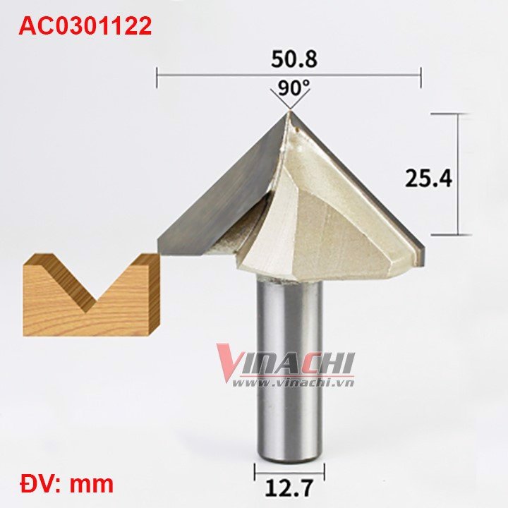 Mũi mòi V Tideway AC0301