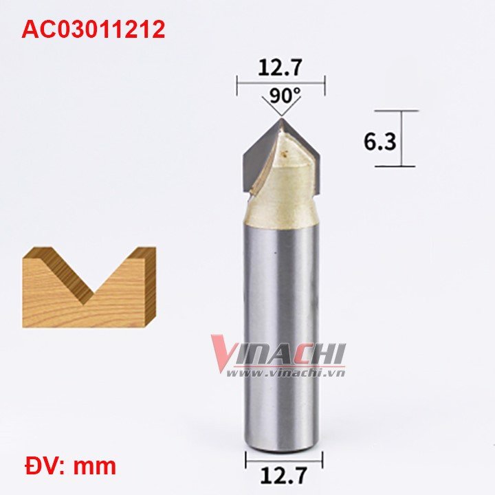 Mũi mòi V Tideway AC0301