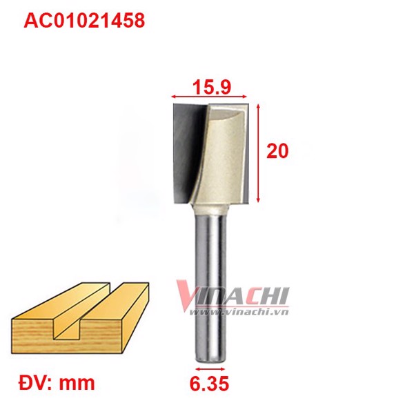 Mui lay nen ngan AC0102 cot 6.35