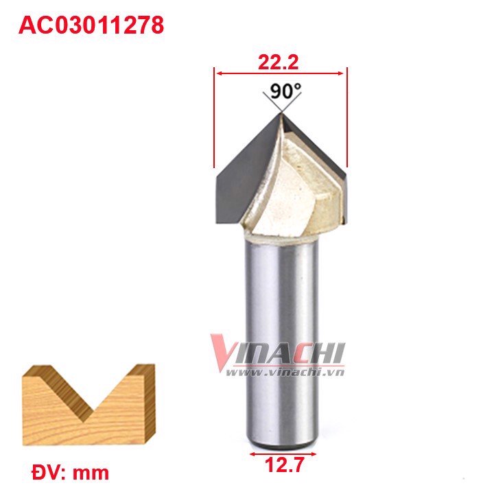 Mũi mòi V Tideway AC0301