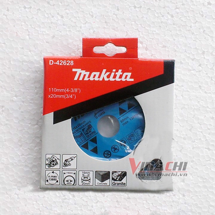 Lưỡi cắt đá kim cương makita 110mm D42628