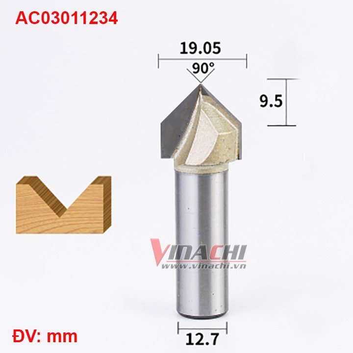 Mũi mòi V Tideway AC0301