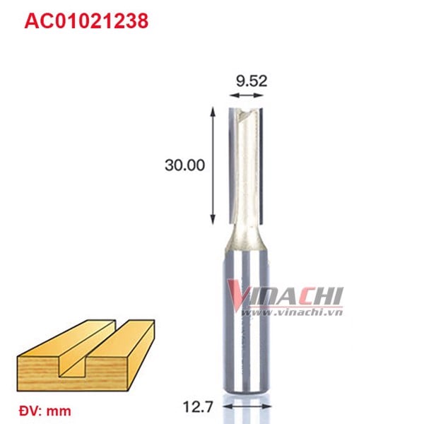 Mũi lấy nền ngắn AC0102 cốt 12.7 3