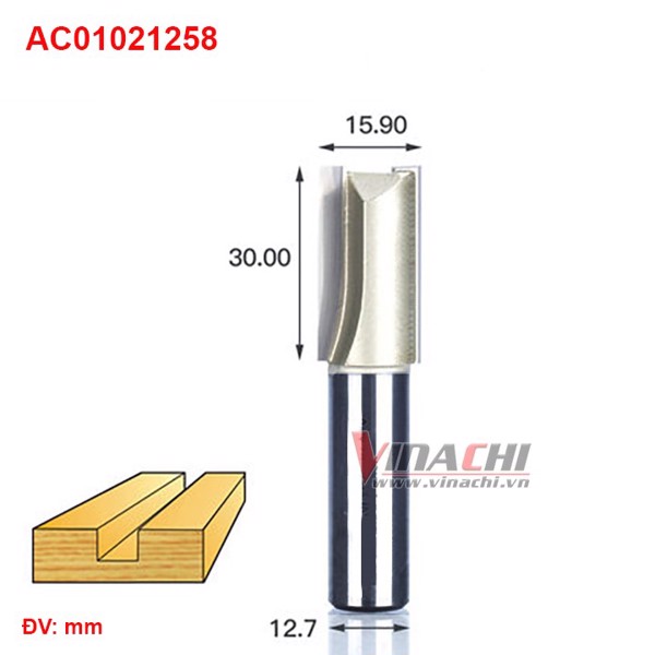 Mũi lấy nền ngắn AC0102 cốt 12.7 4