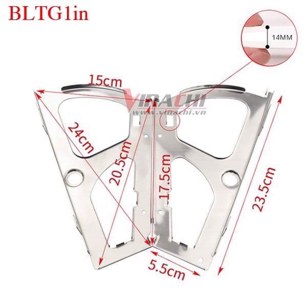 BẢN LỀ TỦ GIÀY INOX