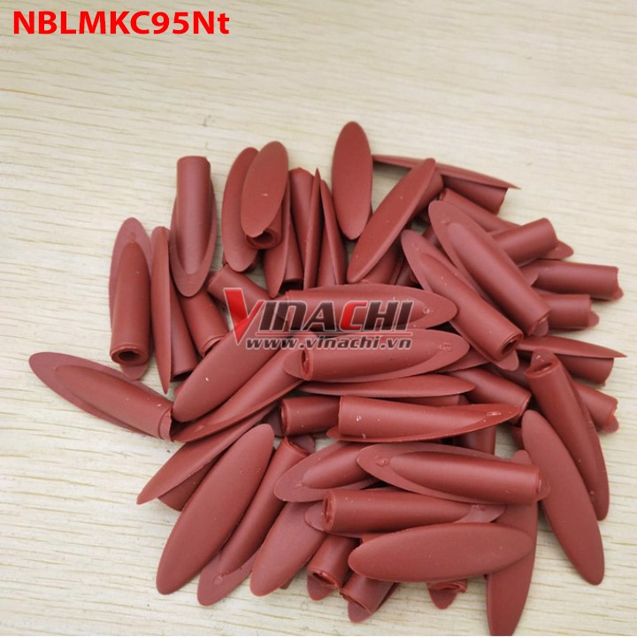 Nut nhua bit lo mui khoan cheo nau - 9.5mm