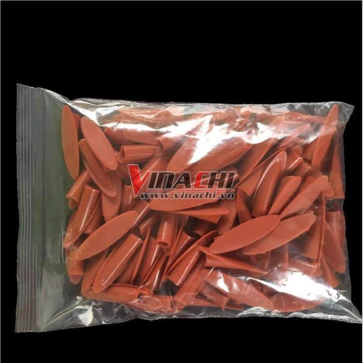 Nut nhua bit lo mui khoan cheo nau - 9.5mm